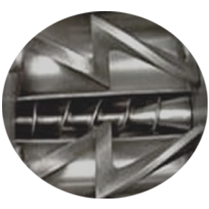 mezcladora amasadora con gusano extrusor